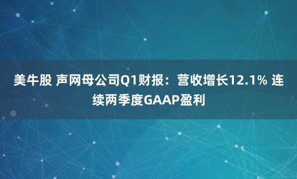 美牛股 声网母公司Q1财报：营收增长12.1% 连续两季度GAAP盈利