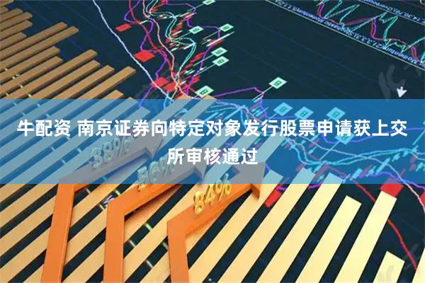 牛配资 南京证券向特定对象发行股票申请获上交所审核通过
